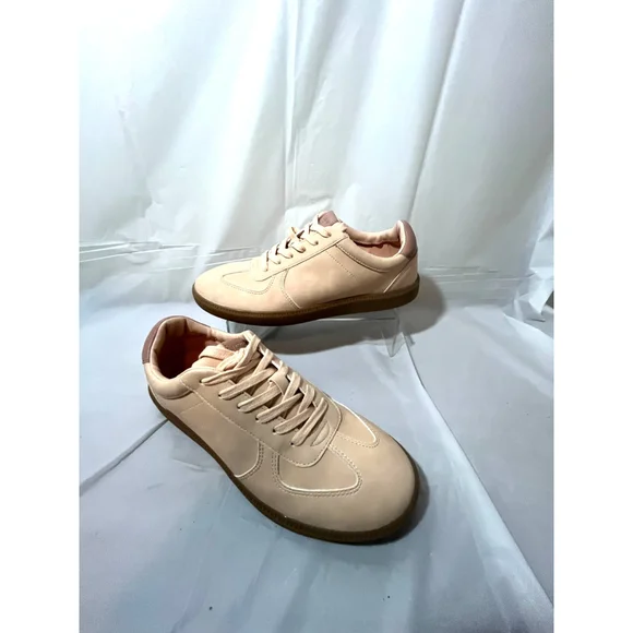 J. CREW City Tour Sneakers 9 Suede/Leather Sunwashed Coral Gum Sole - Picture 10 of 16